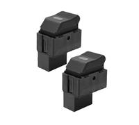 DCXXAN Interrupteur de lève-vitre (2 pièces) - Bouton de lève-vitre électrique pour VW Lupo 6X1 6E1 et Polo 6N2 (6X0959855B, 6X0 959 855B)