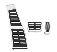 DCXXAN Lot de 3 Protections pour Repose-Pieds, pédales de Frein et d'accélérateur, pour Audi Q5 8R (2009-2017), Conduite à Droite