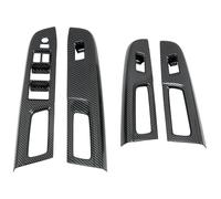 DCXXAN Modifications intérieures pour Subaru WRX STI 2015-2020 : Garnitures de Panneaux de Commande de lève-vitres et portières en Fibre de Carbone.