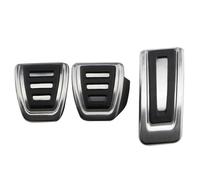 DCXXAN Pédales de Voiture, Embrayage, Frein, accélérateur, Couvre-pédales, Accessoires antidérapants pour Skoda Rapid 2013, 2014, 2015, 2016, 2017, 2018, 2019, 2020, 2021