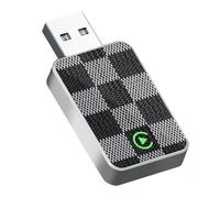 DCYBDL 2 en 1 Carplay Voiture pour Skoda Rapid 2016 2017 2018 2019 2020 2021 2022, Passez du Câblé au sans Fil Plug & Play Connexion Bluetooth Stable sans Latence Carplay sans Fil,B Silver