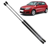DCZBYCJ Lot de 2 vérins à gaz pour capot avant de voiture pour Skoda Fabia Mk2 II 542 Hatchback 545 Combi 2006-2014 440 (N) 492 mm 5J6827550 5J6827550B, amortisseurs, amortisseurs, accessoires de
