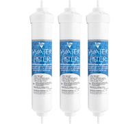 DD-7098 Water Filter | 3x Filtre à eau pour Daewoo, Bosch, Siemens, Neff | Filtre de réfrigérateur externe pour Daewoo FRN et FRS séries; pour Bosch, Siemens KAN56, KAN58, KAN60, KA58 et K3990 séries