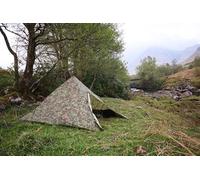 DD Hammocks - Tente Pyramide DD - MC : Tente Camouflage imperméable 1/2 Personne, pour randonnée pédestre et Camping furtif Aventures