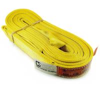 DD Sling (fabriqué aux États-Unis). 2 pouces de large X (1,2 m à 6,1 m) dans la liste ! Élingues de levage en nylon à 2 plis, œil et œil, très résistantes (sangles 900), tour de cou 5.100, capacité de