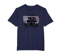 DD214 Alumni : I Served, I Survived, I Have The Paperwork T-Shirt, Homme Grandes Tailles, Bleu Marine, 5X Tall