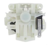DD81-02132A Loquet de porte pour Samsung DW80 Series Interrupteur de verrouillage de porte en plastique pour lave-vaisselle Samsung Kit de réparation pour modèles DW80K5050US DW80J3020US Blanc 7 x 7 x