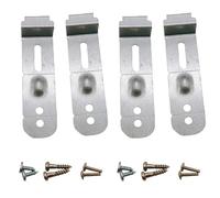 DD94-01002A Kit d'installation de lave-vaisselle, 4 supports de montage pour lave-vaisselle avec vis, compatible avec lave-vaisselle Samsung