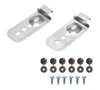 DD98-01051C Kit de support pour lave-vaisselle Samsung DW80M DW80R - Matériel de montage robuste avec réduction des vibrations Argenté (1 lot)