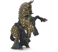 DDA--39918 -Cheval du Maître des armes cimier taureau -Le Médiéval - Fantastique - Figurine à collectionner -Figurine peinte à la main -Pour enfant - Filles et garçons - A partir de 3 ans