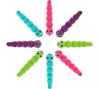 Dda-8 Vers Magnétiques Colorés ¿ Lot Supplémentaire De Set De Jeu Nourrir L¿Oiseau Pour Les Petits De 2 Ans Et Plus ¿ Promeut La Motricité Fine Et Le Développement De La Coordination ?Il-Main