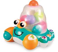 DDA-: AUBY JOUET de BÉBÉ CRABE FOU LANCEUR de BALLES pour les BÉBÉS de 12+, Multicolore