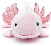 DDA-- Axolotl (Rose) - 32 cm (Longueur) - Peluche, Doudou