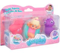 Dda-Bloopies Jouets De Bain Poupée Mimi Avec Son Étoile De Mer Et Son Hippocampe ; Tire Des Jets D'eau - Jouet Cadeau Pour Filles Et Garçons