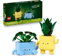 DDA-Botanicals Petites Plantes Souriantes - Jouet & Loisirs Créatifs - 2 Plantes Artificielles, 2 Pots de Fleurs Colorés & Visages Interchangeables - Cadeau Nature pour Fille dès 9 Ans & Ado 10349