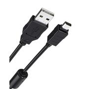 DDA-Câble de Transfert de Données USB 150cm Câble de Chargement USB compatible avec Appareils Photo Olympus CB-USB5 CB-USB6 CB-USB8 E-M1 E-M10 Mark II OM-D E-M5 Mark II Pen E-PL7 E-PL3 Tough TG-4 XZ-