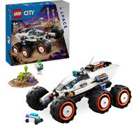 DDA-City Le Rover d¿Exploration Spatiale et la Vie Extraterrestre, Jouet de Véhicule Spatial, Cadeau pour Enfants Dès 6 Ans avec 2 Minifigurines, Figurines de Robot et Extraterrestre 60431