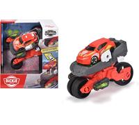 Dda-Dickie Rescue Hybrids Drone Bike ¿ Voiture De Sport Rouge Et Blanc Vif Avec Précision À L'échelle 1:64, 12 Cm, Transparent-Dda Blanc