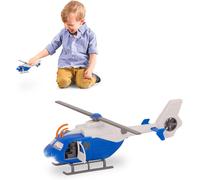 DDA-DRIVEN by Battat Micro-hélicoptère WH1072Z avec hélice rotative, lumière et son \u2014 Jouets volants et véhicules pour enfants de 3 ans et plus, bleu, l'emballage peut varier