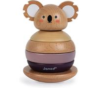 DDA-- Empilable Culbuto en Bois Koala - Jouet d'Eveil et Premier Age - Apprentissage Motricit¿¿ et Manipulation - Partenariat WWF - Certifi¿¿ FSC - D¿¿s 1 an, J08601