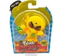 DDA-FaRt NinjAS by Funrise - 70699 - Grasshopper - Cheek Burner série 8 - Figurines à Collectionner - 10 Sons de Pets hilarants et réalistes - Blanc