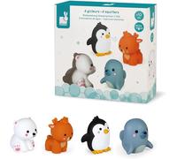 DDA-- Gicleurs Animaux Polaires 4 pièces - Jouet de Bain Premier Âge - Dès 10 mois, J04704
