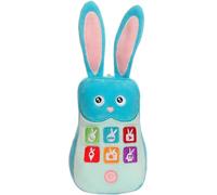 DDA-GIPSY Toys - Lapiphone Sonore 12 Cm - Vert - Téléphone en Peluche sonore - Peluche pour Enfant - Existe en 4 Coloris - 071588