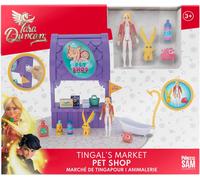 DDA- Le Marché Magique + 1 Figurine de Tara 8 cm + Divers Accessoires Lience Officielle Jouet pour Fan du Dessin animé Figurine pour Enfant Jouet à partir de 3 Ans et +