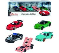 DDA-Majorette - Porsche Giftpack - Voitures Miniatures en Métal - Coffret 5 Véhicules - 212053171