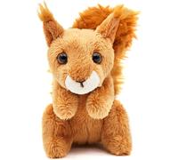 DDA-- Peluche écureuil - 13 cm (Hauteur) - Peluche de la forêt - Doudou