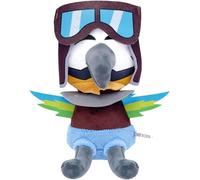 DDA-Peluche Indigo Park,Peluche Rambley The Raccoon Finley The Sea Serpent Lloyd The Lion Mollie Macaw Plush Toy for Bambini Festa di Compleanno Del Bambino(Mollie Macaw)