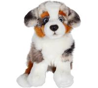DDA-Peluche - Toys - Chien assis - 25cm - Berger Australien