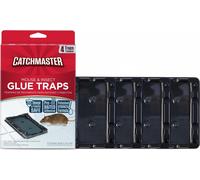 DDA-Piège Souris 4X Solution Efficace Anti-Rongeurs Colle Pré-Appâtée Collant pour Insectes Adhésif Puissant