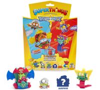 DDA-Rivals of Kaboom 8431618019597 Superthings Série Rescue Force, ce Pack Comprend 4 Figurines à Collectionner (1 Capitaine argenté Surprise et Un SuperThing avec Effet chromé) + 1 Rescue Jet et 1 J