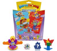 DDA-Rivals of Kaboom 8431618019610 Superthings Série Rescue Force, ce Pack Comprend 4 Figurines à Collectionner (1 Capitaine Argent Surprise et Un SuperThing Effet Chromé) + 1 Rescue Jet et 1 Jump Wi