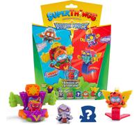 DDA-Rivals of Kaboom 8431618019634 Superthings Série Rescue Force, ce Pack Comprend 4 Figurines à Collectionner (1 Capitaine Argent Surprise et Un SuperThing Effet Chromé) + 1 Rescue Jet et 1 Jump Wi