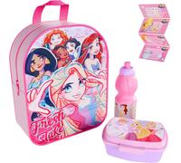 DDA-Sac à dos pour enfants maternelle set porte-collation gourde stickers signanomes