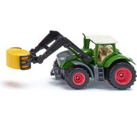 Dda-Siku 1539, Fendt 1050 Vario Tracteur, Métal/Plastique, Vert, Pinces À Balles Et Cabine Amovible