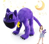 DDA-Smiling Critters Plush Toy, Peluche CatNap, Jouet en Peluche, Poupée en Peluche, Figure en Peluche, Jouets pour Enfants, Série Smiling Critters (Chat)