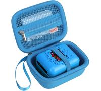 DDA-suitcase compatible BITZEE MAGICALS/BITZEE Disney/BITZEE Mon Animal Interactif Bitzee, support de rangement de voyage dur pour bitzee Virtual Electronic PET Kids Toys, batterie, Bleu clair ¿