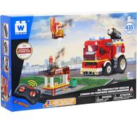 DDA-Wise Block Boîte de Construction de Voiture télécommandée, Jouet d'enfant 8 9 10 11 12+ Ans Garçon Fille, Niveau Avancé - Dessert Shop Rescue