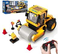 DDA-Wise Block Kit de Construction de Voiture télécommandée, Jouet d'enfant 8 9 10 11 12+ Ans Garçon Fille, Niveau Avancé - Pavement Rescue