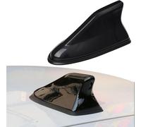 DdaiXQ Couverture d'antenne d'ailettes de Requin pour BMW X5 G05 2019-2021, Auto-adhésif Toit Requin D'Aileron Antennes Signal Booster,Black/A