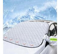 DdaiXQ Couverture Pare Brise Voiture pour BMW Serie 1 E82 2007-2010, Protection Pare Brise Hiver Protege Pare Brise Givre Magnétique Repliable