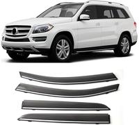 DdaiXQ Déflecteurs de Voiture Fenêtre Latérale pour Mercedes GL GL350 2013-2015, deflecteur d air, Pare-Brise Météo Bouclier Déflecteurs de Vent