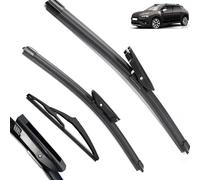 DdaiXQ d'essuie-Glace pour C4 Cactus 2014-2023, Essuie-Glaces Voiture Jeu de balais d'essuie-Glace Avant et arrière, Extrêmement Silencieux