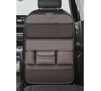 DdaiXQ Organisateur Siege Voiture Pour Opel Karl Hatchback(2015-2019), rangement de siège avec support de table à manger pliable et plusieurs poches,Brown/B