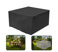 dDanke Housse rectangulaire pour meubles de jardin anti-poussière et anti-UV Noir (225 x 115 x 82 cm)