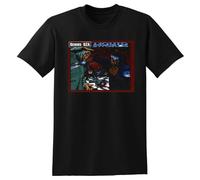 ddAWESDXZ GZA T Shirt Liquid Swords Vinyl CD Cover Black 3XL
