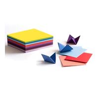 ddckj 240 Feuilles Origami Papier Origami Couleur 10 x 10 cm Double Face Papier Carré 20 Couleurs 70 g/m² pour Bricolage Écoles Projets Artistiques et Artisanaux